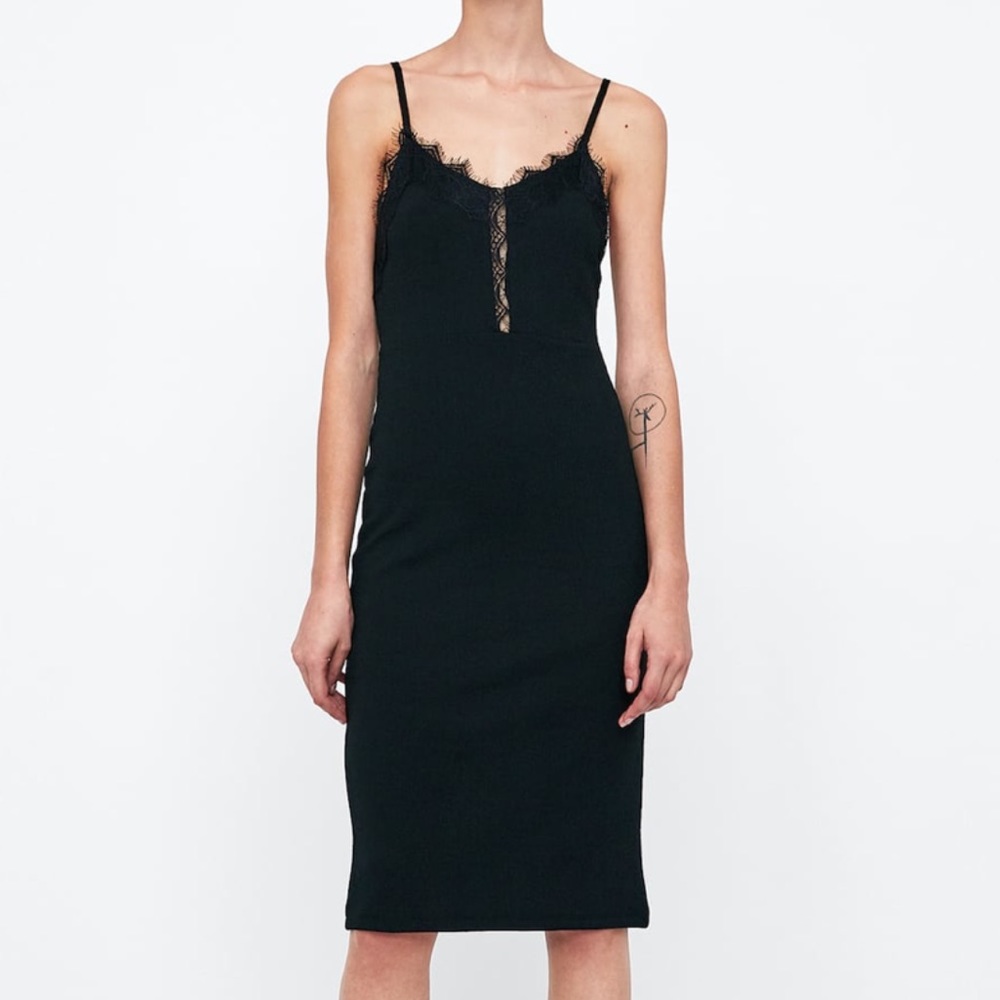 ZARA Camisole Midi Dress | Size Small